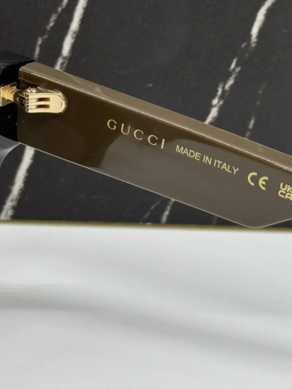 NEW GUCCI GG1670SK 004 BLACK/BROWN MEN SUNGLASSES